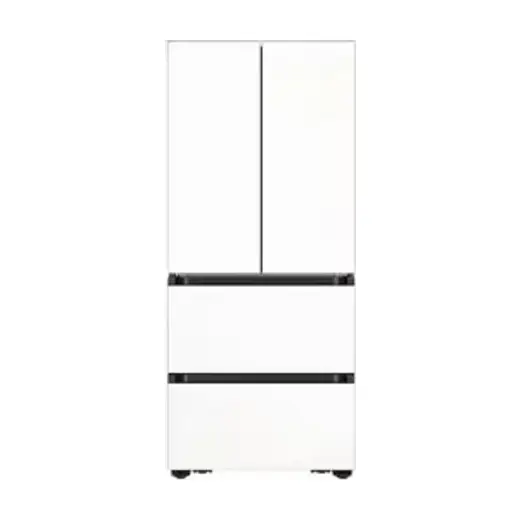[삼성] NEW 비스포크 AI 김치플러스 4도어 490L 1등급 새틴 화이트 RK70F49F1X