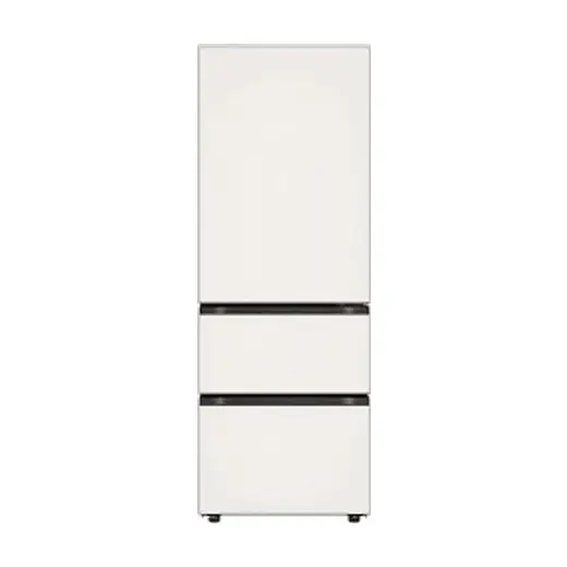 [엘지] 디오스 오브제컬렉션 김치톡톡 Fit & Max 3도어 김치냉장고 324L 미스트 베이지 Z334GBB171